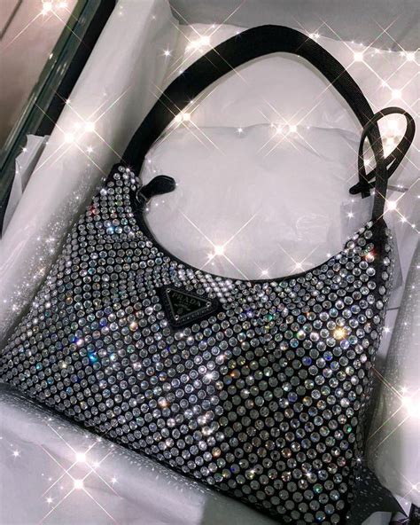 prada sparkle purse|glitter prada bags for women.